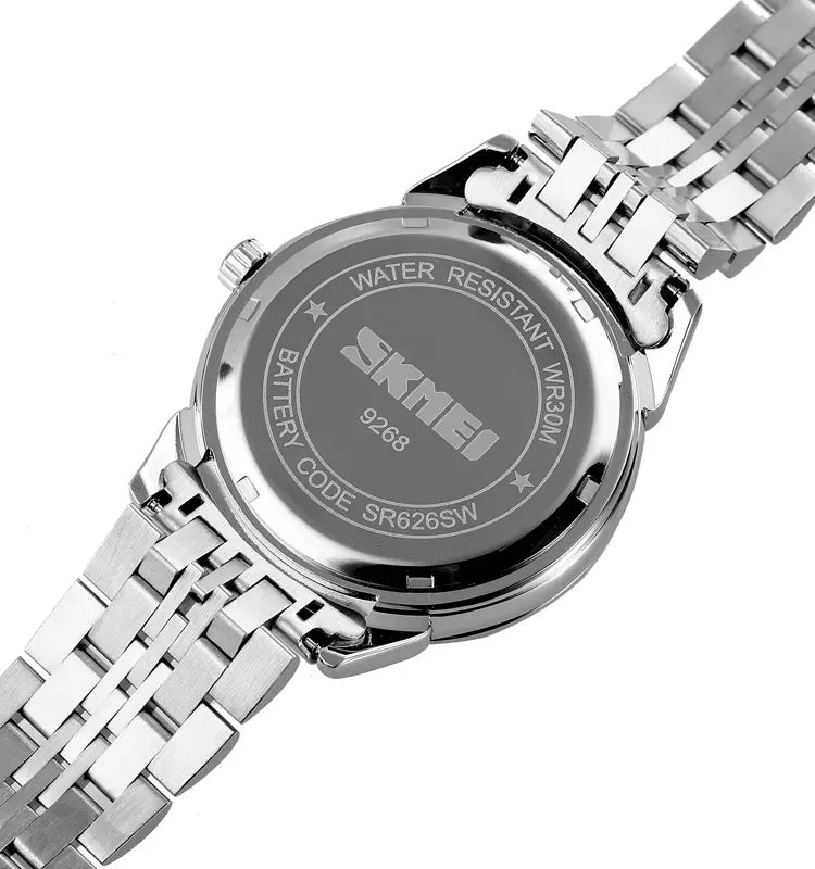 Skmei Luxury Stainless Steel Wristwatch