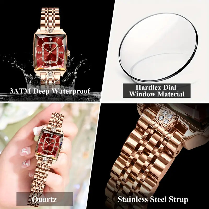 Poedagar Luxury Women Watch