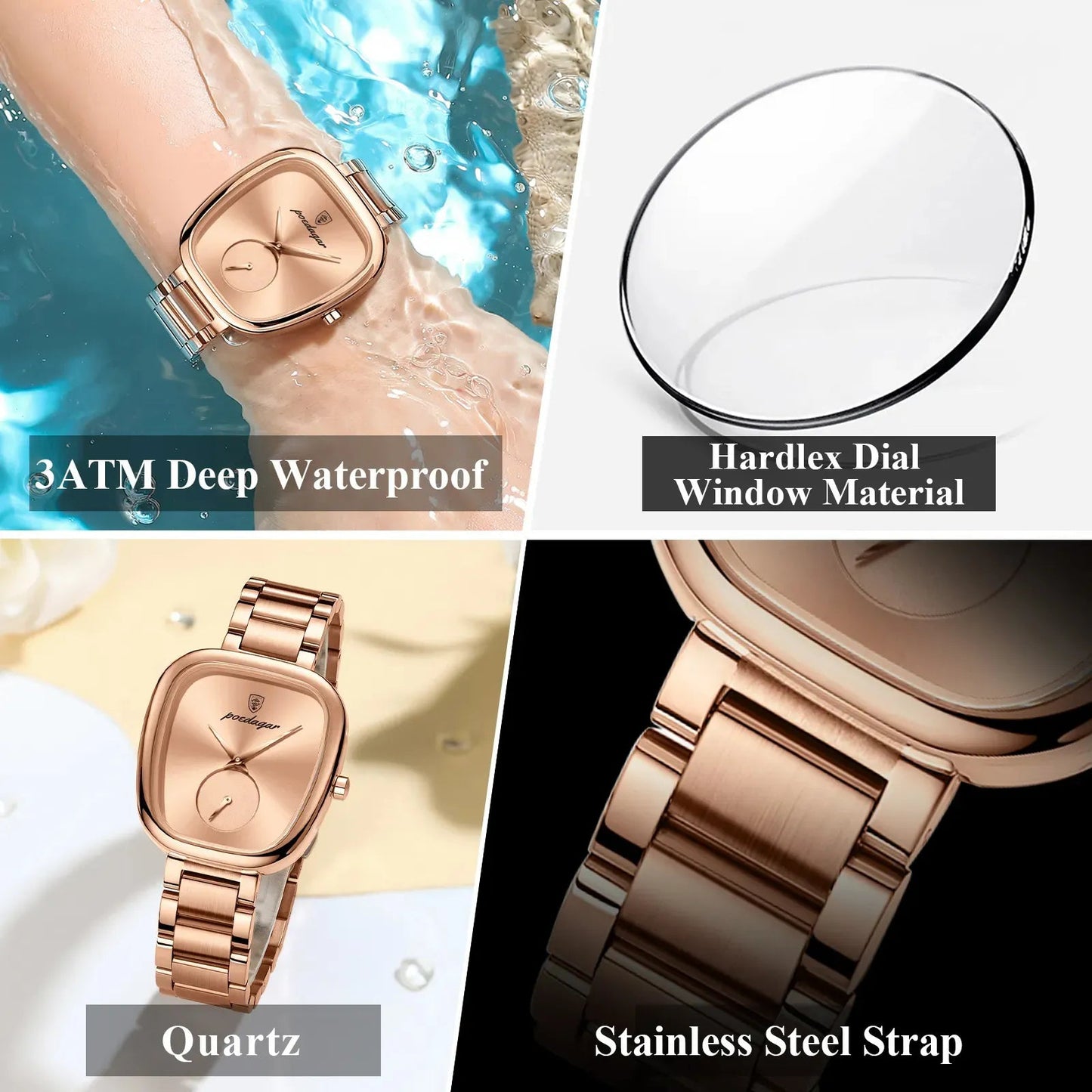 POEDAGAR Luxury Women’s Watch