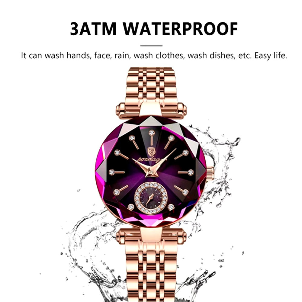 POEDAGAR Women's Luxury Quartz Watch