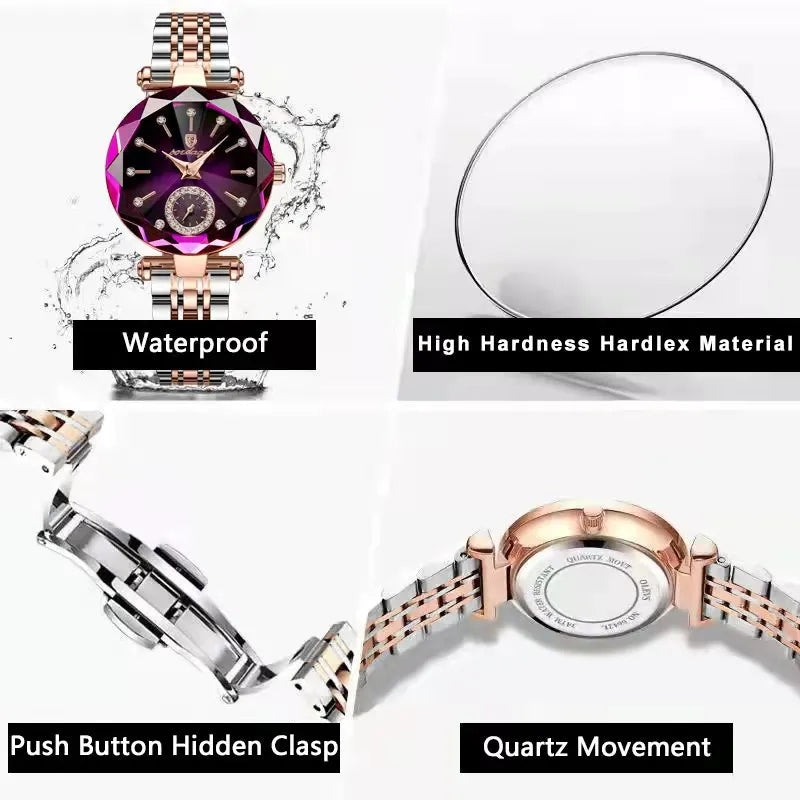 POEDAGAR Women's Luxury Quartz Watch