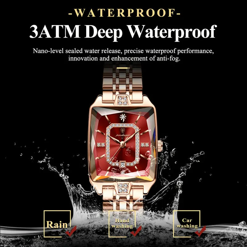 Poedagar Luxury Women Watch
