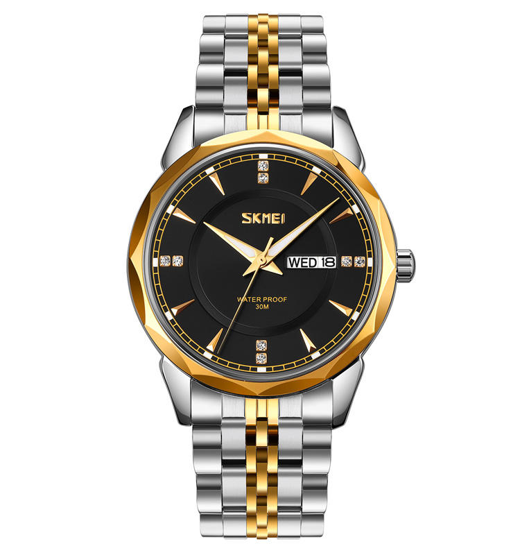 Skmei Luxury Stainless Steel Wristwatch