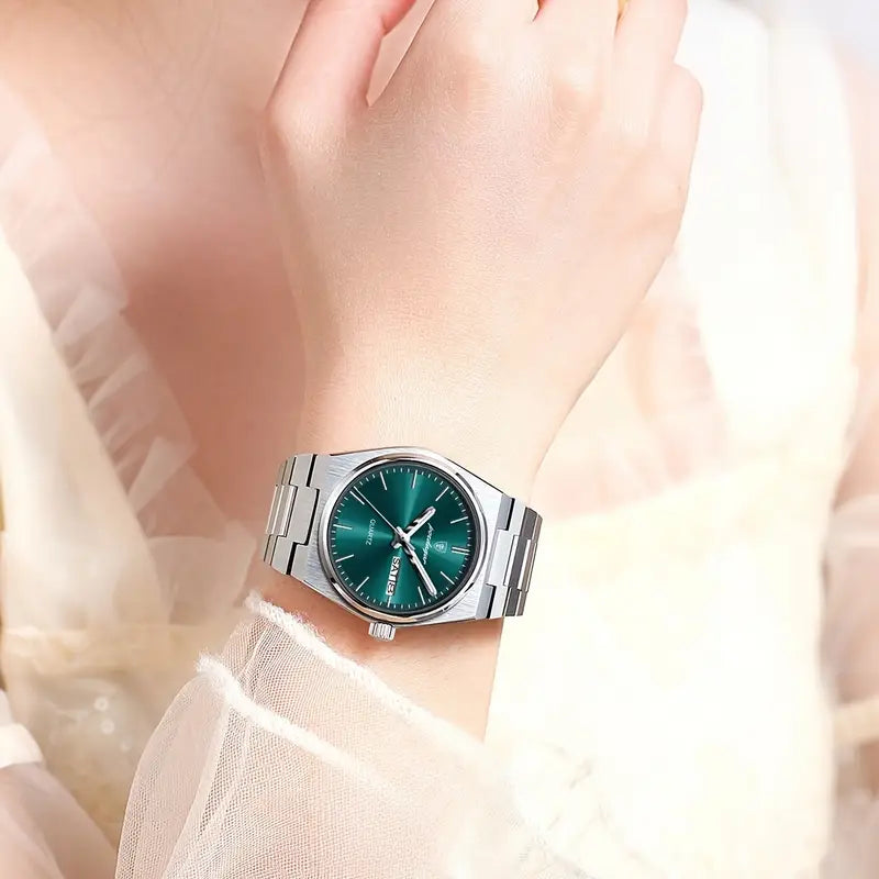 POEDAGAR Women Luxury Stainless Steel Watch