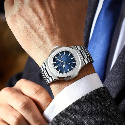 POEDAGAR  Stainless Steel men Watch
