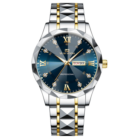Men's Stainless Steel Chronograph Watch