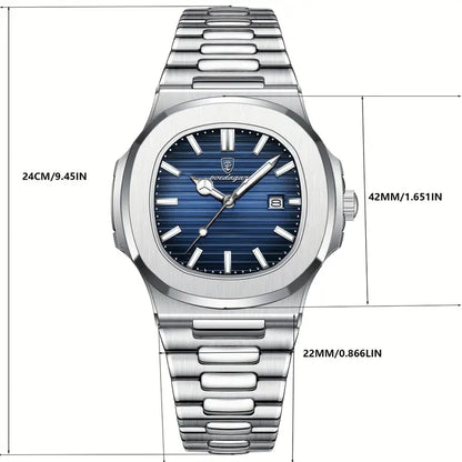 POEDAGAR  Stainless Steel men Watch