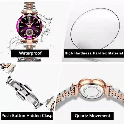 POEDAGAR  Women's Luxury Quartz Watch