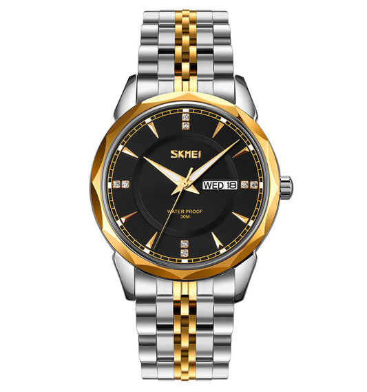 Skmei Luxury Stainless Steel Wristwatch