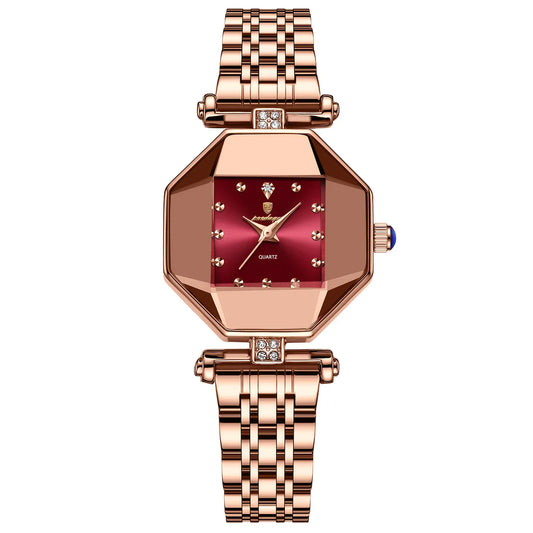 POEDAGAR Women's Stainless Steel Watch